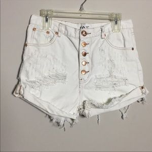 One Teaspoon Outlaws Denim Short - size 27 28